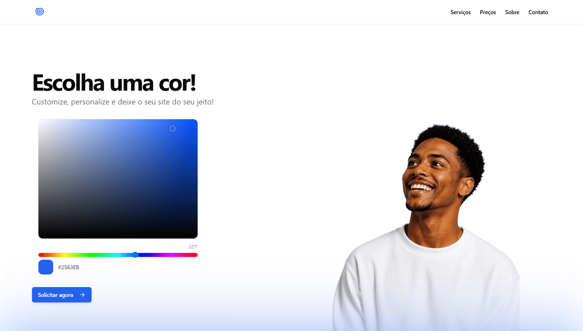 [Template] Color — landing & palettes
