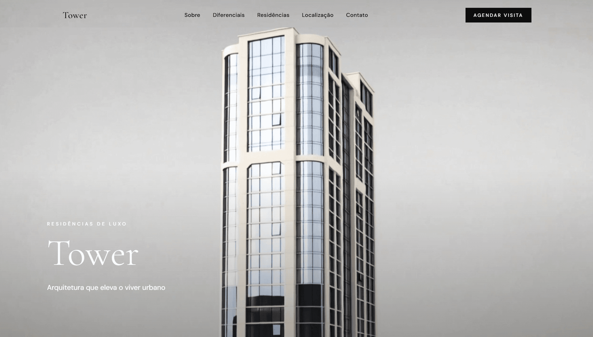 [Template] Luxury Tower Landing Page